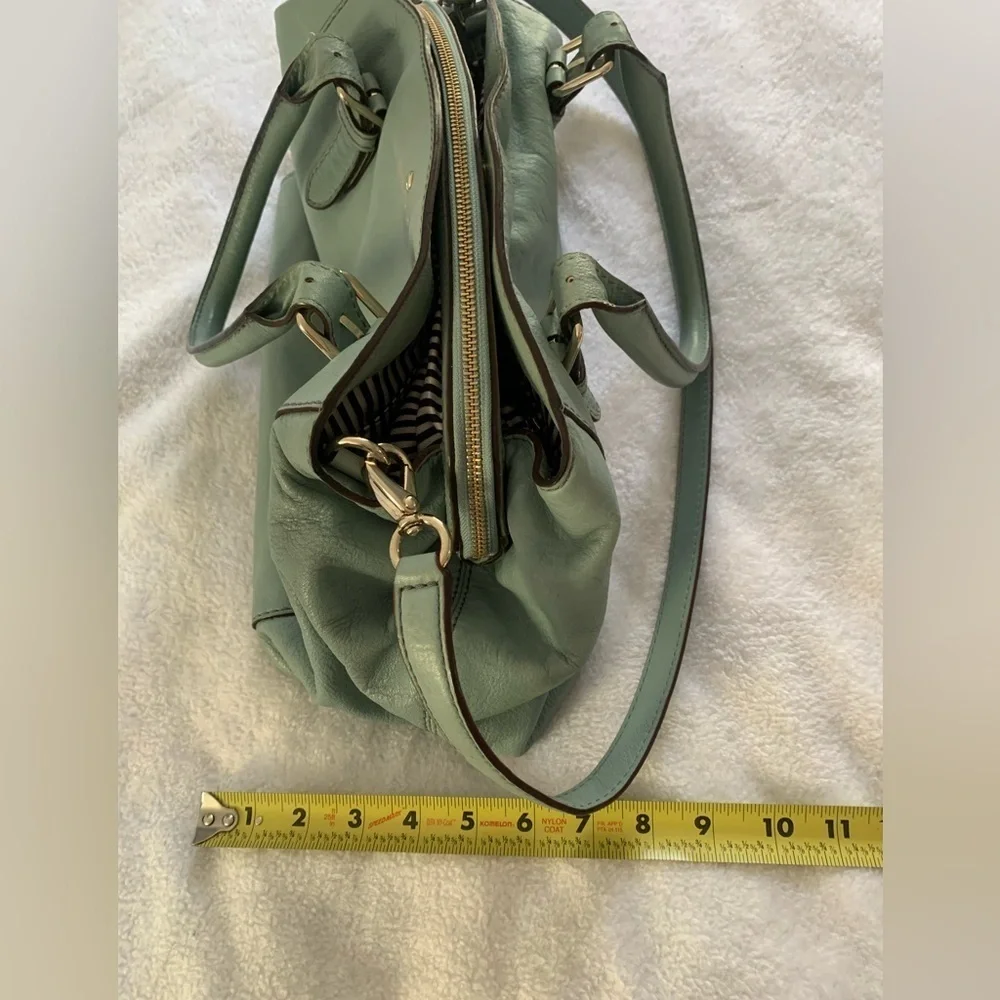 Kate Spade Brighton Park Sloan Satchel Baby Blue Preppy Travel Personal Item